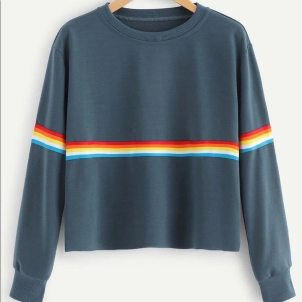 Long Sleeve Rainbow Shirt